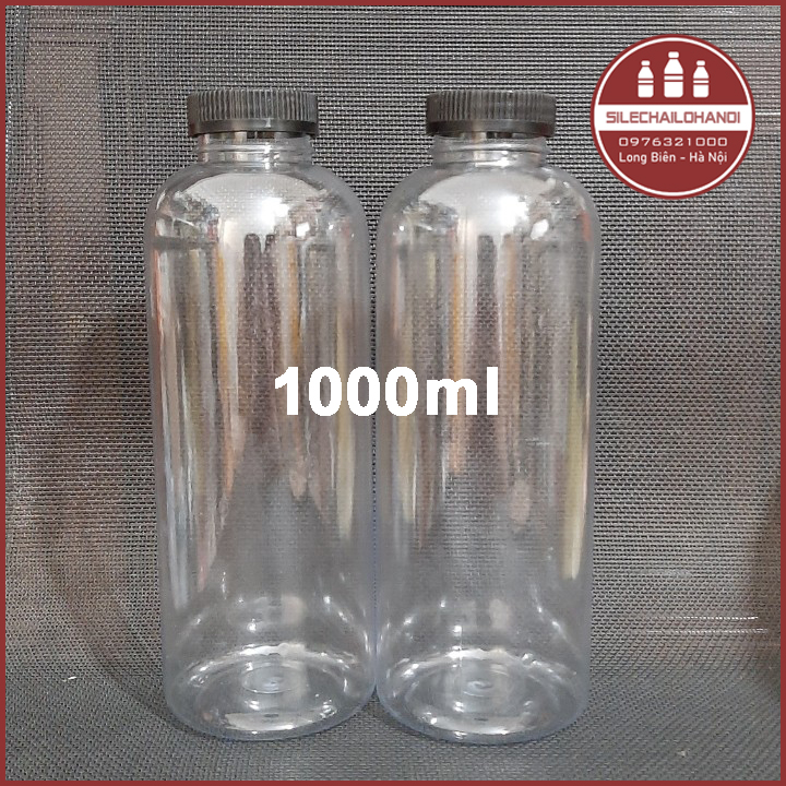 Chai nhựa pet 1 lít cổ rộng