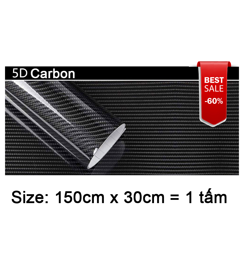Miếng dán Sợi carbon 5D cao cấp chống trầy xước