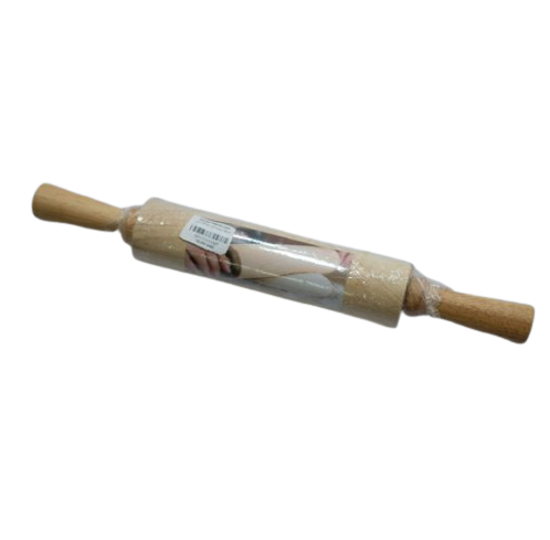 Cán Bột Lăn Gỗ Xoay & silicon 38cm