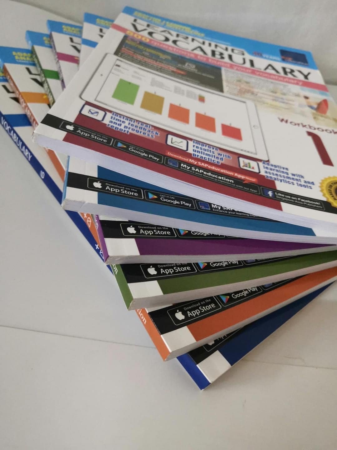 Sách Tiếng Anh Learning Vocabulary 1-6 (6 quyển)