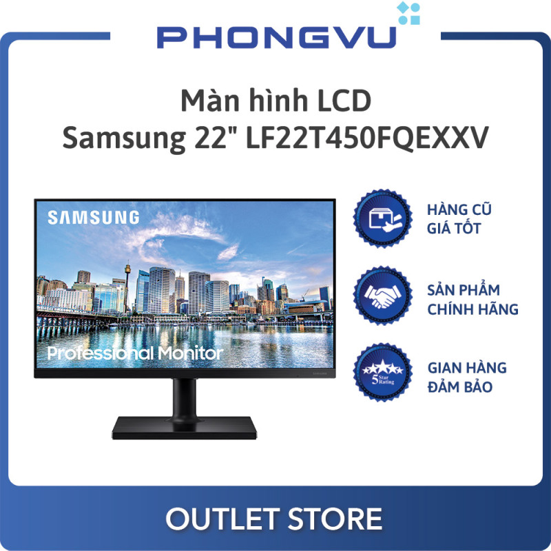 Bảng giá Màn hình LCD Samsung 22 LF22T450FQEXXV - Màn hình cũ Phong Vũ