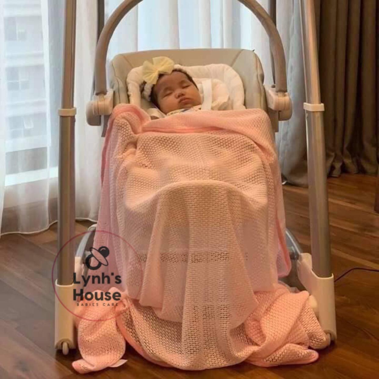 CHĂN LƯỚI CHỐNG NGẠT 100% SỢI TRE BAMBOO (grace bamboo blanket)