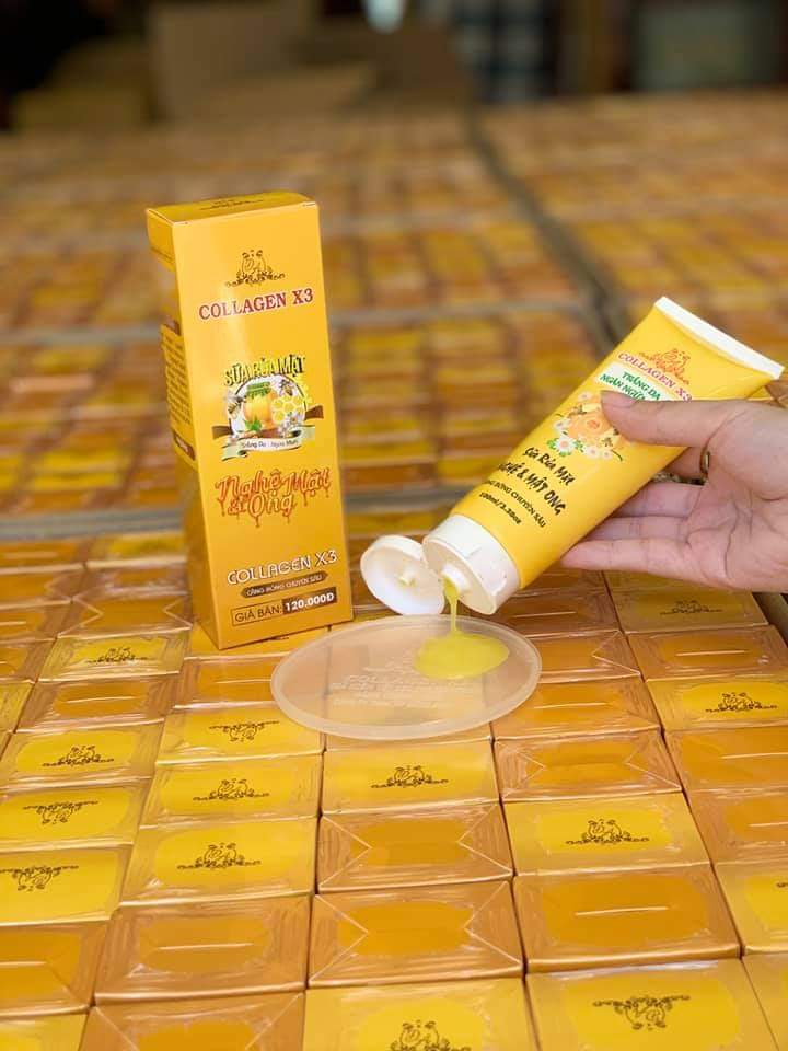 [HCM]Sửa Rửa Mặt Nghệ và Mật Ong X3 luxury