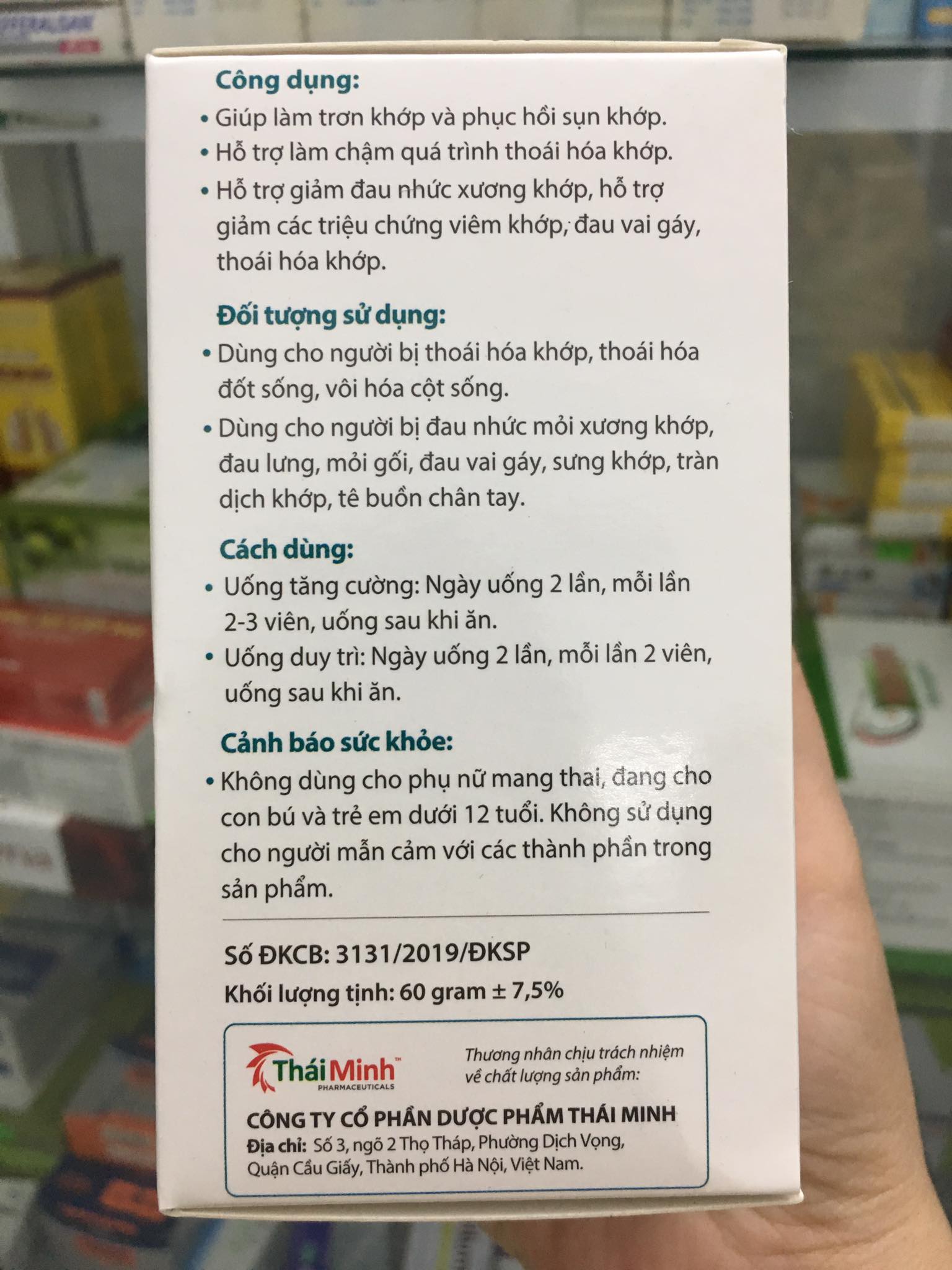 khương thảo đan hộp 30 viên