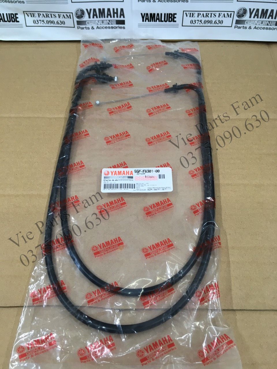 Dây ga yamaha dành cho exciter 135 đời 2011 - 2014, chính hiệu yamaha motor vn