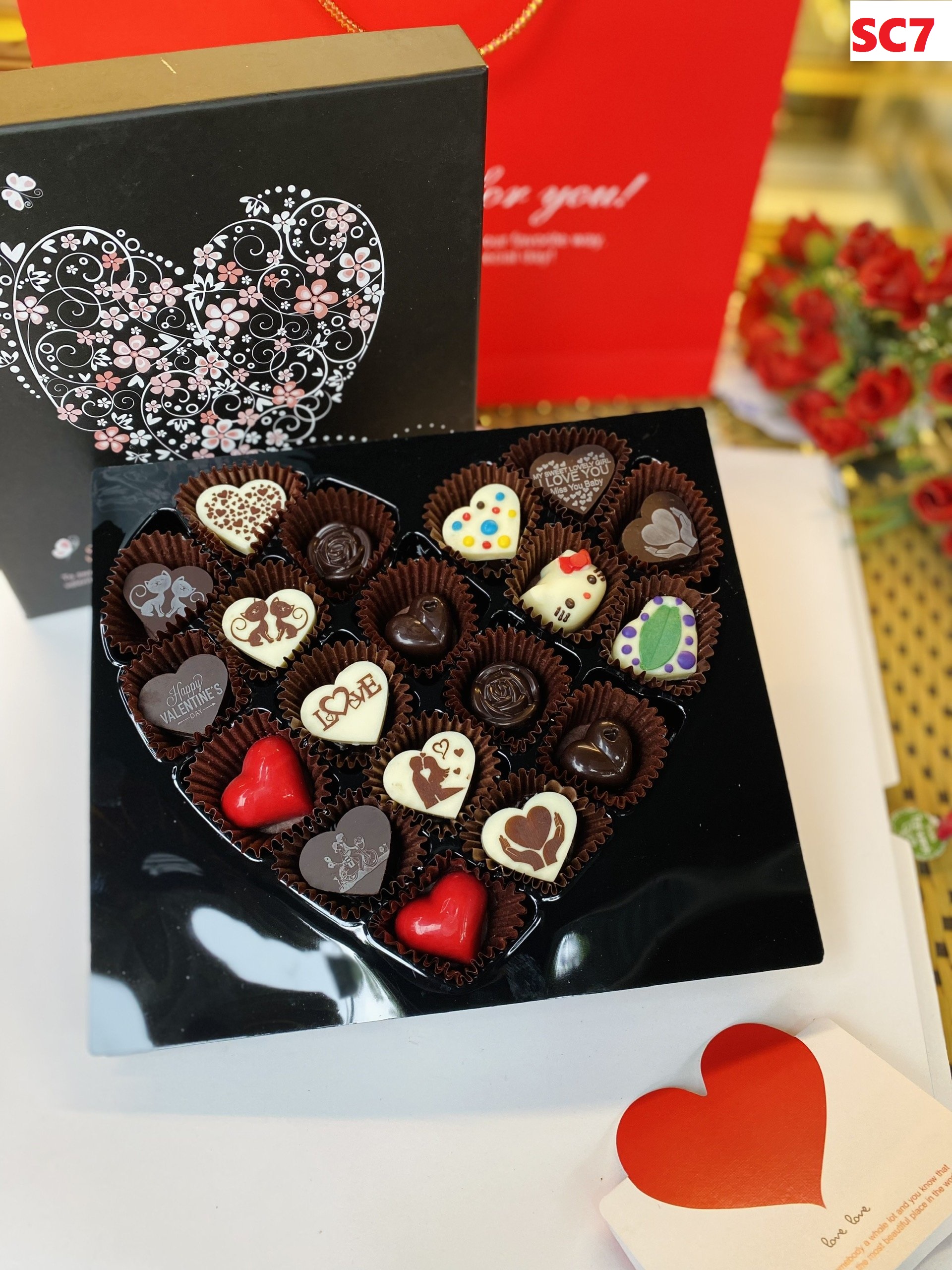 (5 ƯU ĐÃI) Socola valentine cao cấp năm 2025