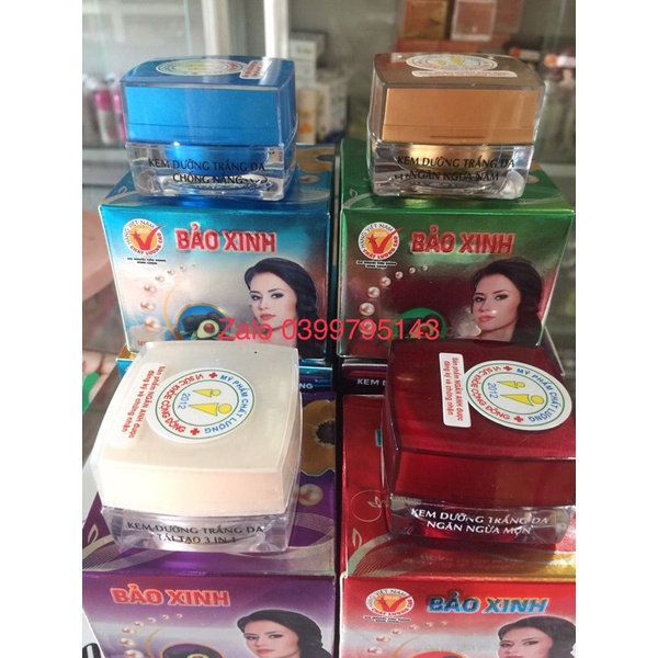 Kem bảo xinh đủ màu 10g
