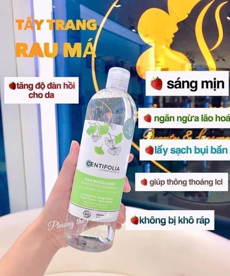 💦💦 NƯỚC TẨY TRANG RAU MÁ CENTIFONIA KHÔNG CỒN 💦💦