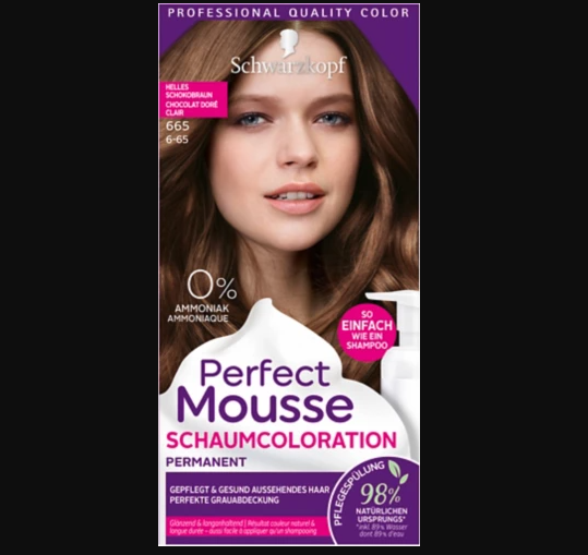 Thuốc nhuộm tóc dạng bọt Schwarzkopf Perfect Mousse của Đức
