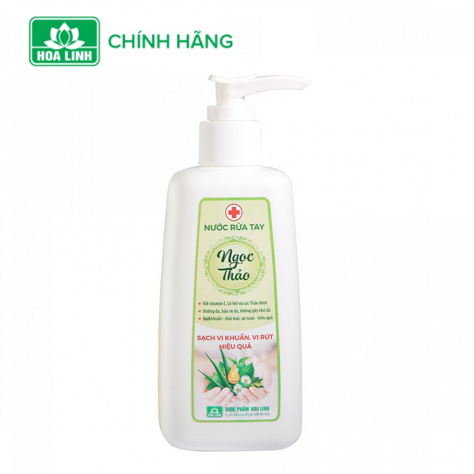 Nước rửa tay dược liệu Ngọc Thảo 230ml