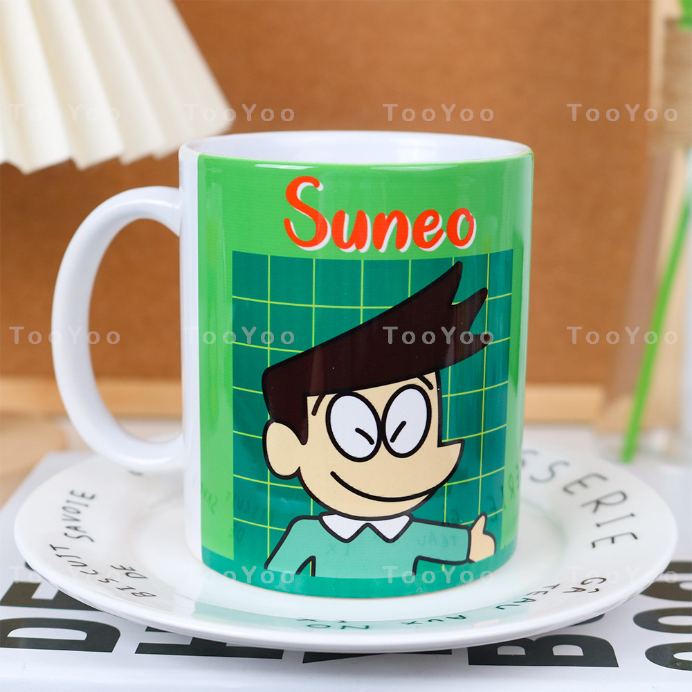 Ly sứ 6 nhân vật Doraemon, Nobita, Shizuka, Jaian, Doraemi, Suneo dễ thương cute TooYoo BK00092