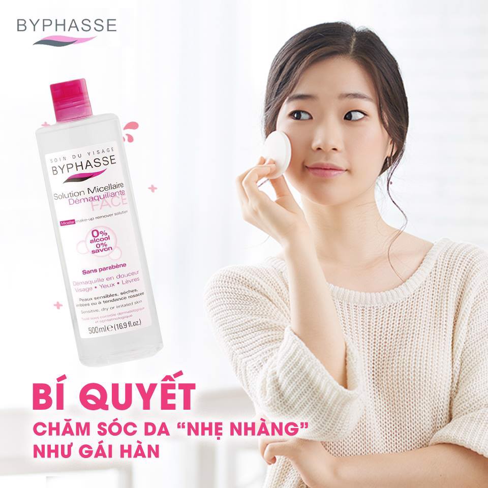 Nước tẩy trang Byphasse Solution Micellaire Chai 500ml