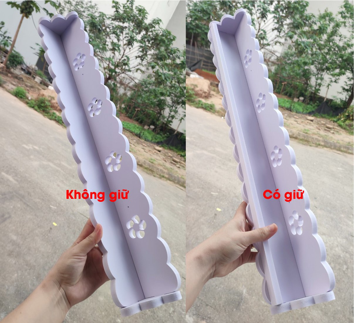 Thanh dài để sơn ( 60cm), kệ để sơn, thanh nail, kệ nail