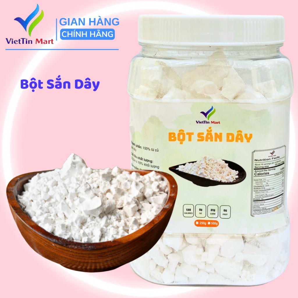 Bột sắn dây nguyên chất 1kg