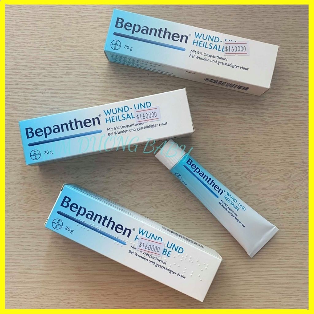 Kem hăm cho bé/Kem hăm Bepanthen Đức 20g cho bé
