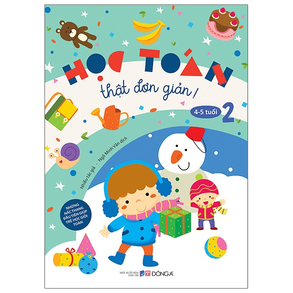 Fahasa - học toán thật đơn giản: 4-5 tuổi - tập 2