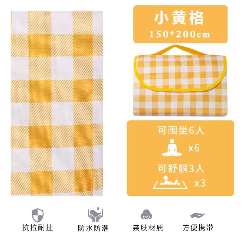 Thảm picnic thảm dã ngoại decor chống thấm