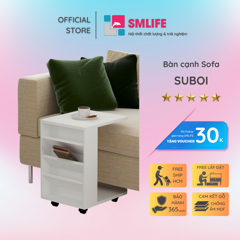 Bàn cạnh sofa SMLIFE Suboi