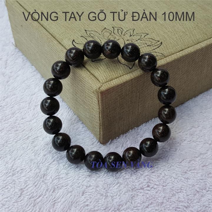 [HCM]Vòng tay gỗ tử đàn đỏ 10mm