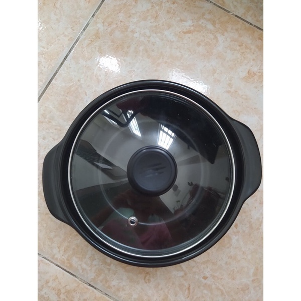 [Free Ship] - Nồi đất kho cá kho thịt 1lít, 2lít, 3 lít
