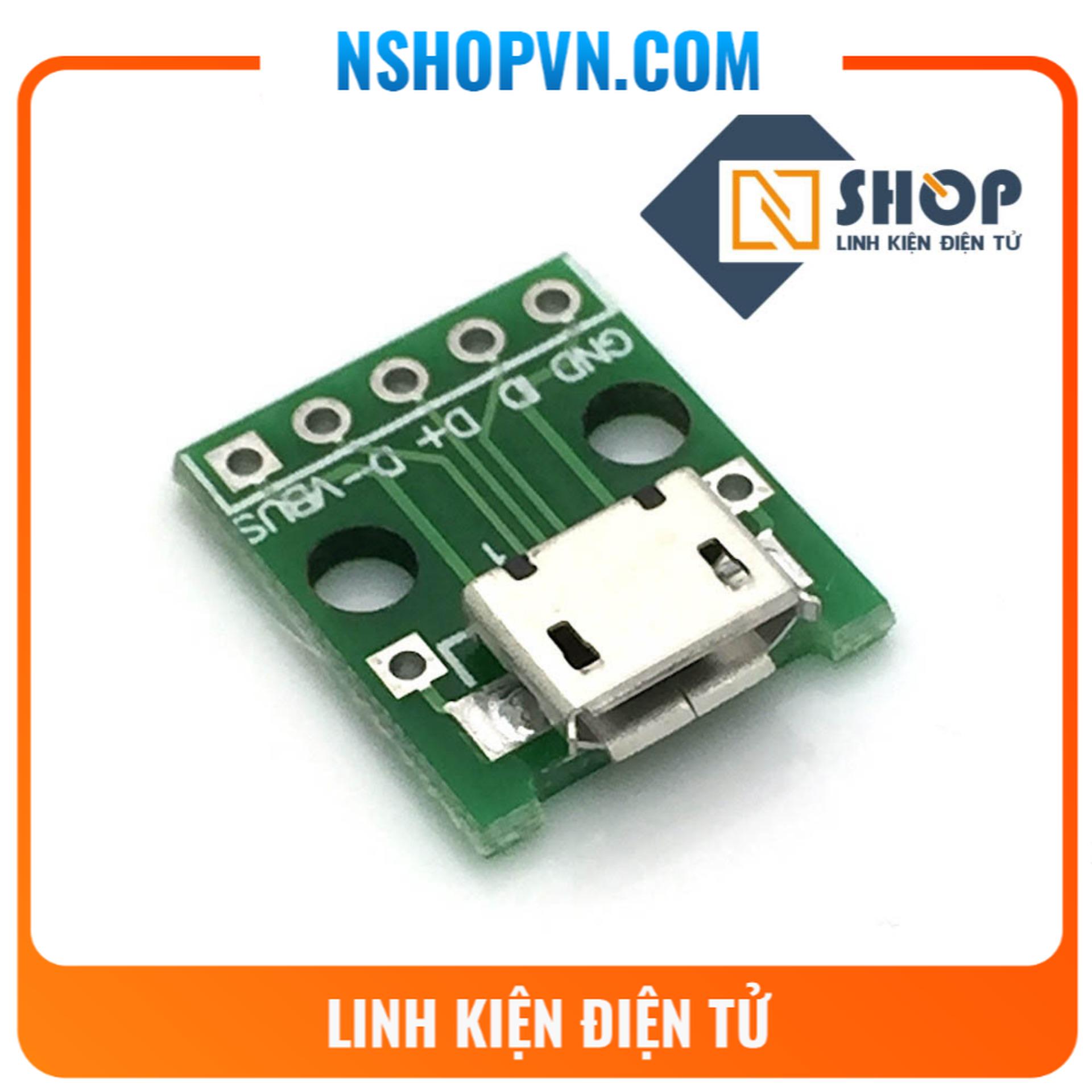 3 Đế ra chân micro USB đầu cái