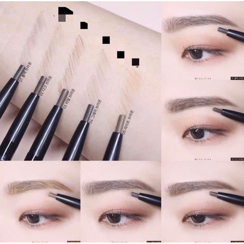 [HCM]Chì Kẻ Chân Mày Karadium Auto Eyebrow Pencil