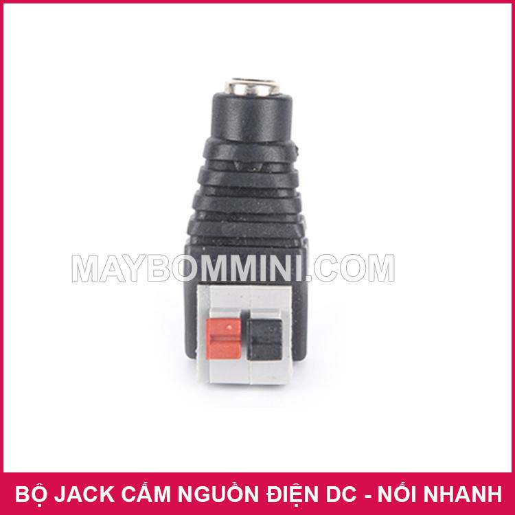 4 Bộ Jack Cấm Nguồn Điện DC đực cái kiểu nối nhanh - 8 cái