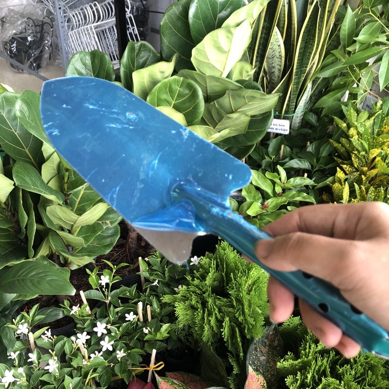 Xẻng inox làm vườn siêu bền không gỉ sét