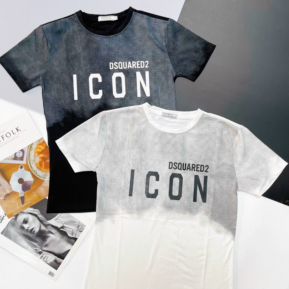 (HCM) ÁO THUN NAM NỮ CỔ TRÒN LOGO ICON THỜI TRANG ĐẲNG CẤP LUXURY-THỜI ...