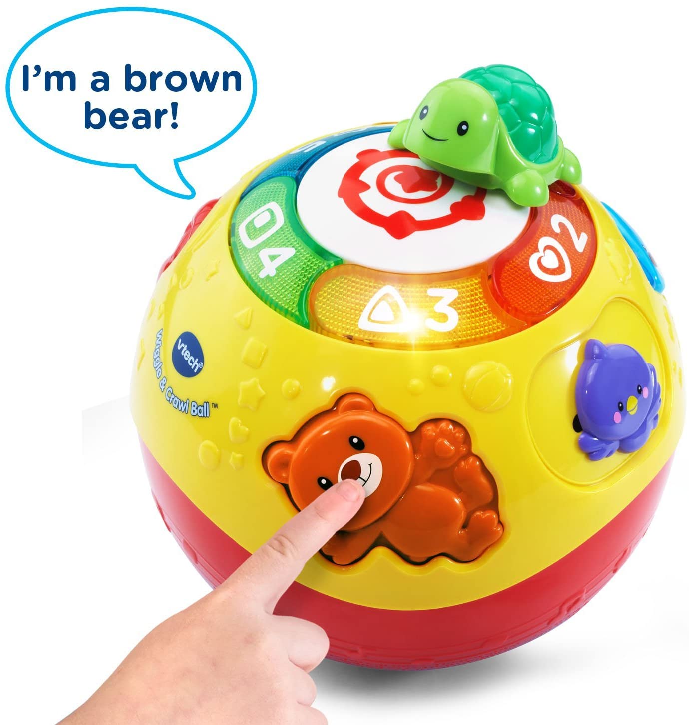 Đồ chơi Vtech - Bóng tập bò cho bé Vtech Wiggle and Crawl Ball