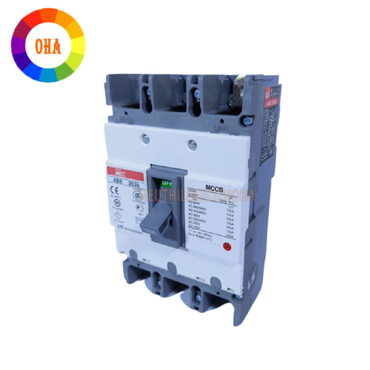 Aptomat 3 Pha LS - MCCB LS 3 Pha ABE 20A~100A