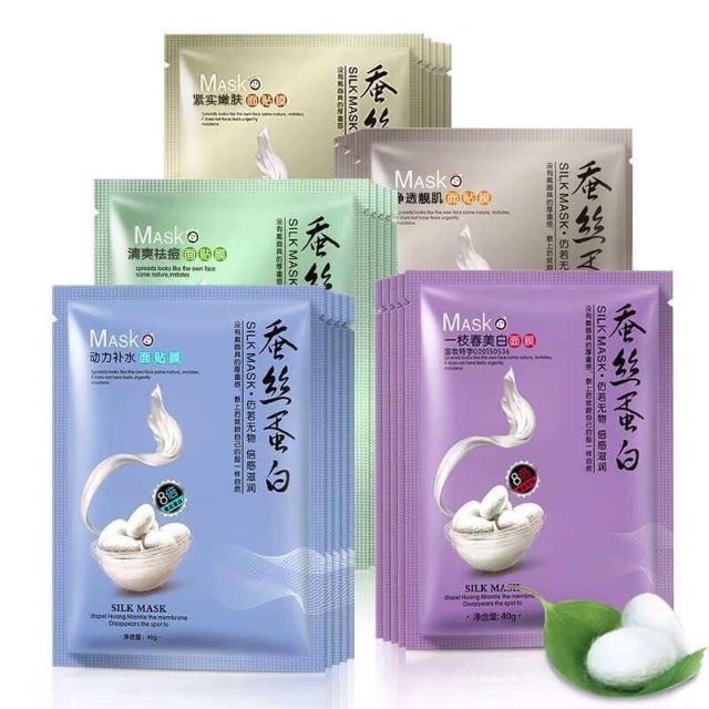Combo 10 miếng mặt nạ Silk Mask One Spring