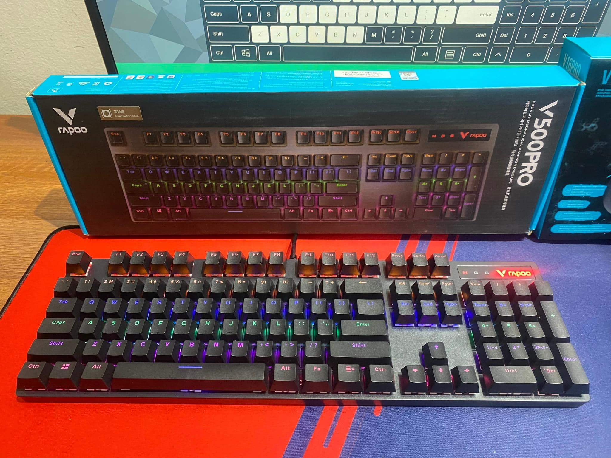 Bàn phím rapoo v500 pro wireless