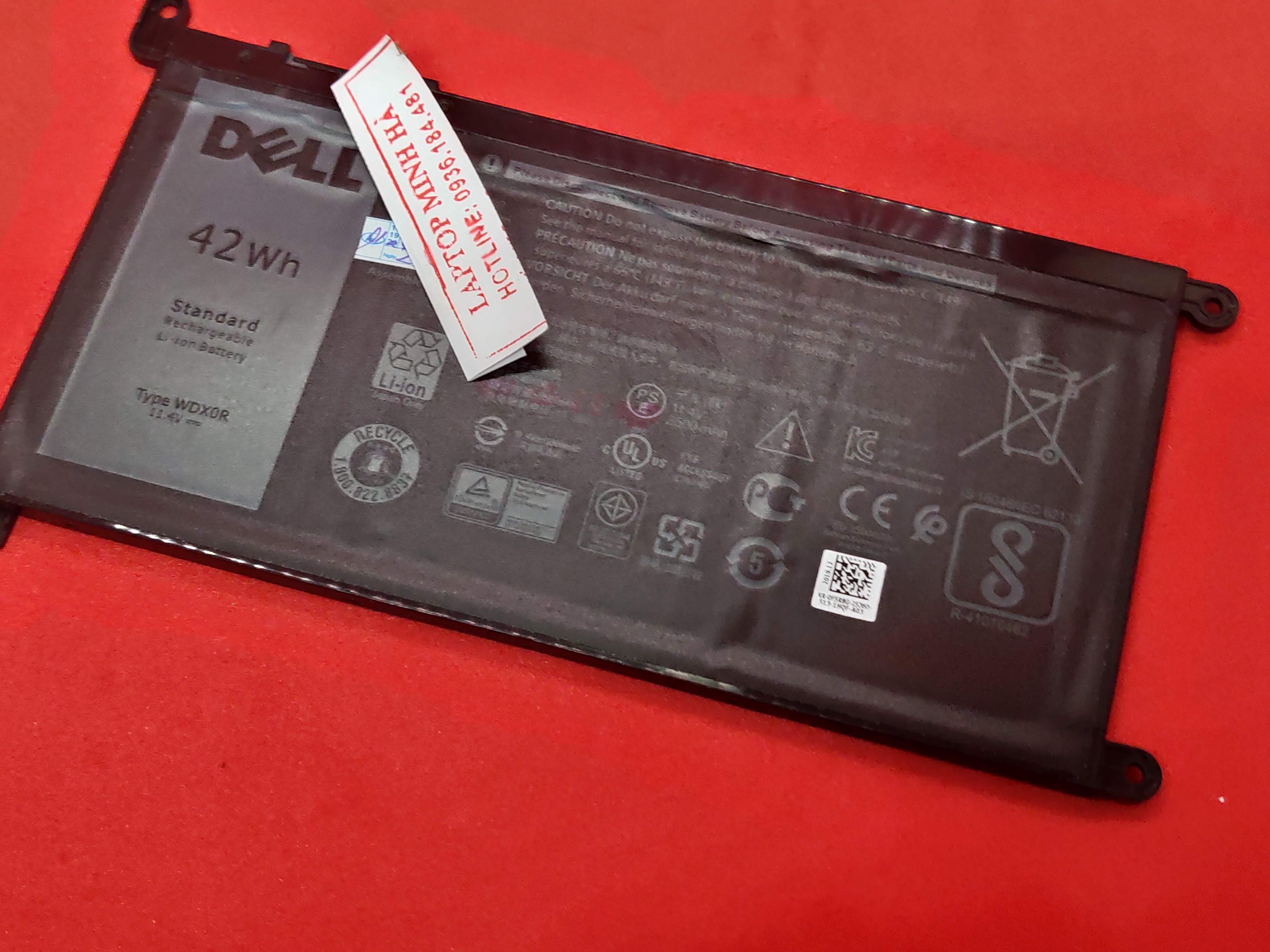 Pin laptop Dell Vostro 15 5568 Series Zin có logo Dell loại tốt