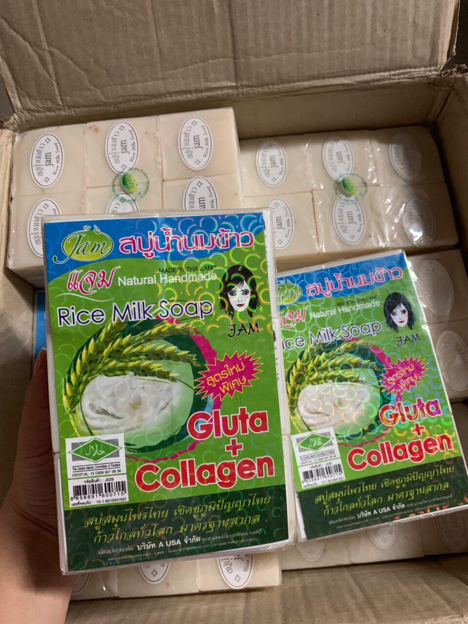[HCM]SOAP SỮA GẠO THÁI LAN JAM RICE MILK