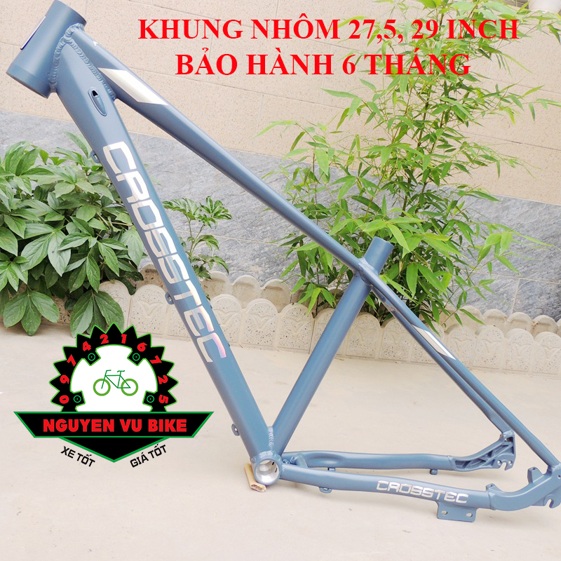 Khung xe đạp thể thao 27,5 inch, 29 inch chất nhôm 6061 nhẹ, bền - bảo hành 6 tháng