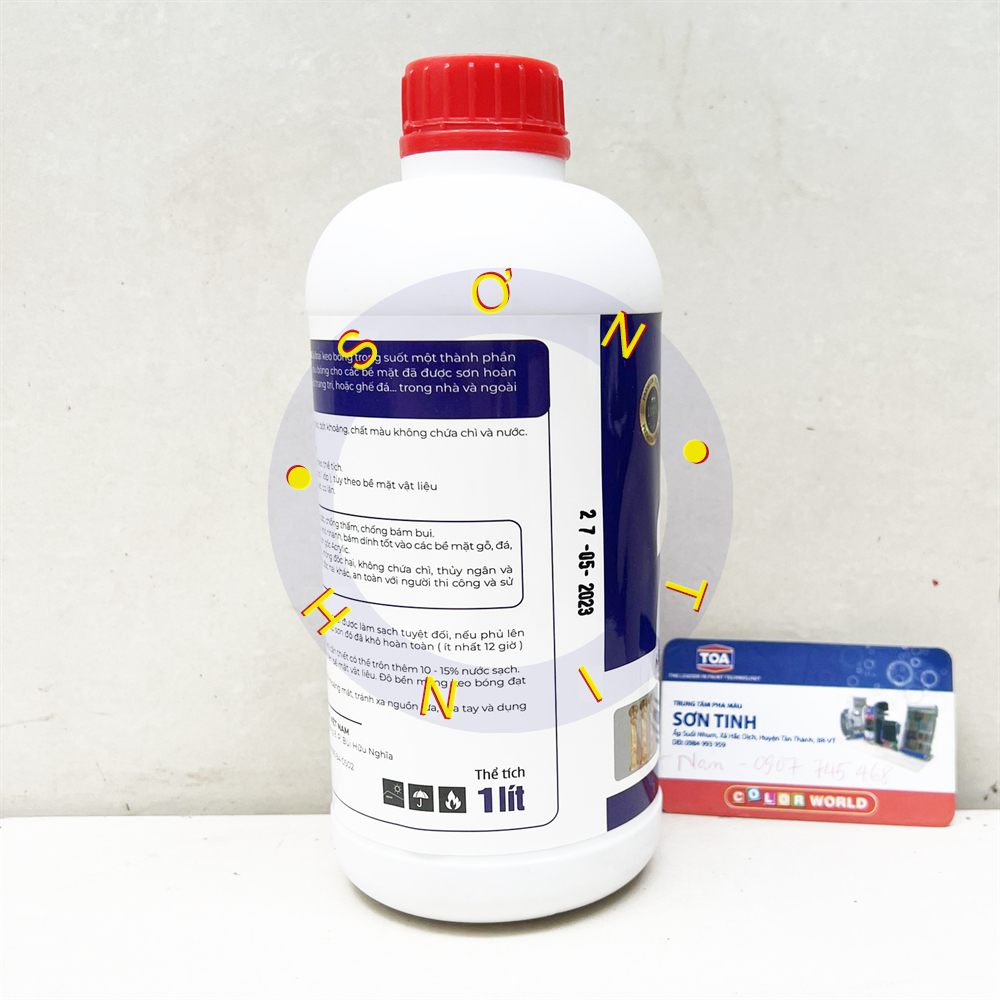 Keo Bóng Nước Chống Thấm Siêu Bóng 2K YES TÍM