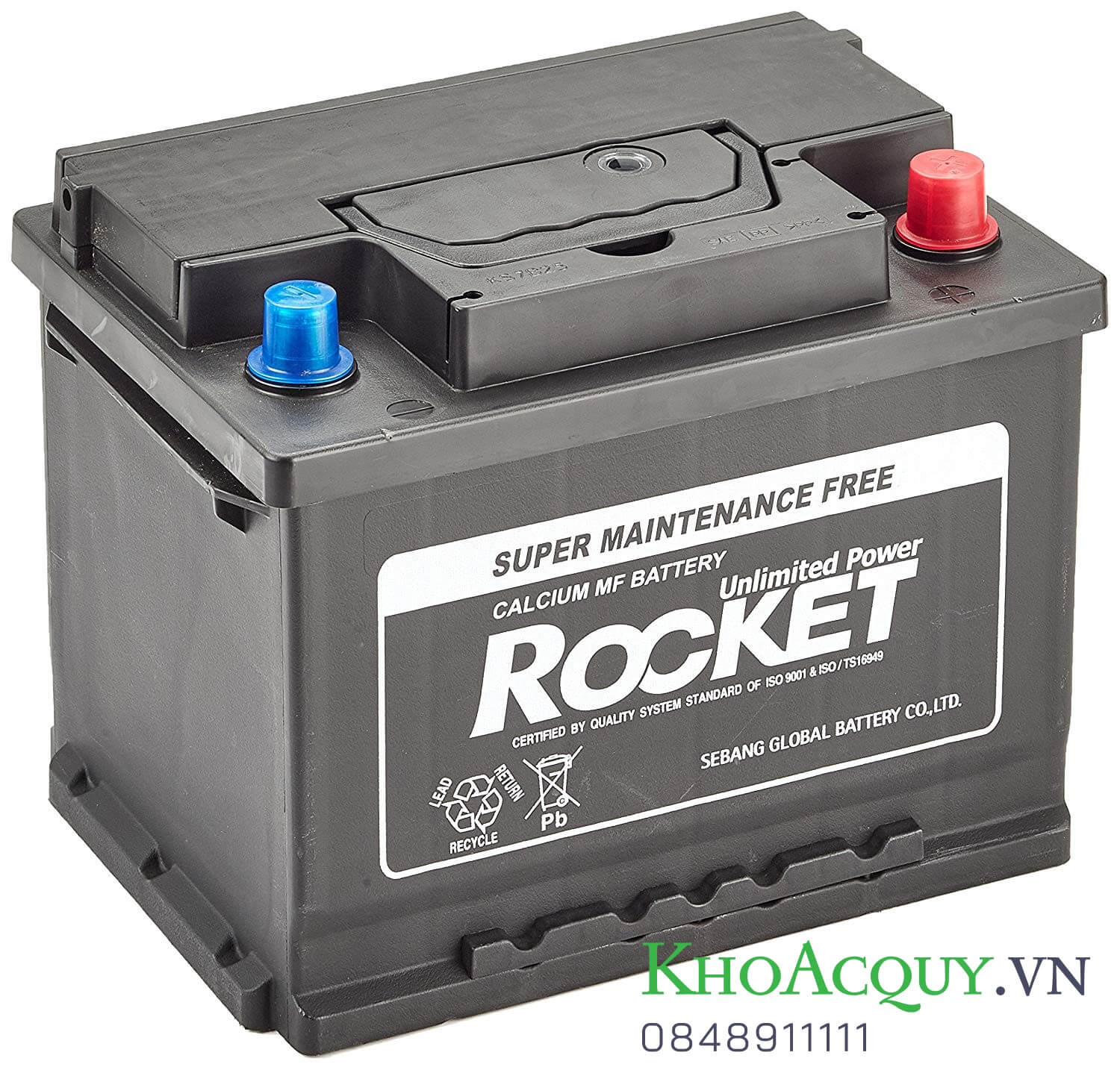 Ắc quy khô Rocket 12V 60AH