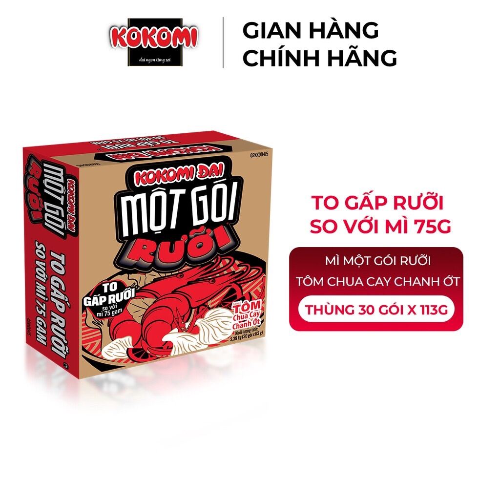 combo 10 gói Kokomi một gói rưỡi