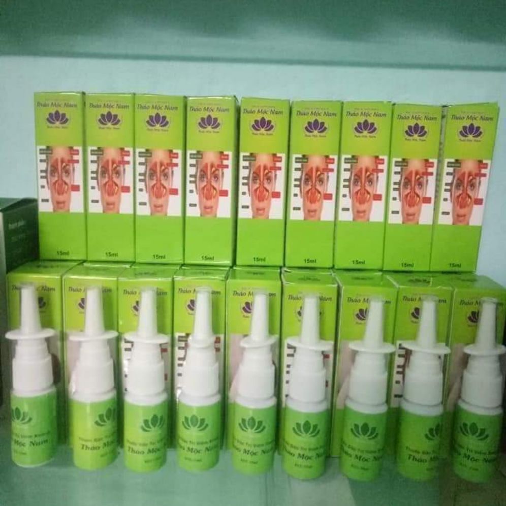 [HCM]Xịt mũi viêm xoang Thảo Mộc Nam