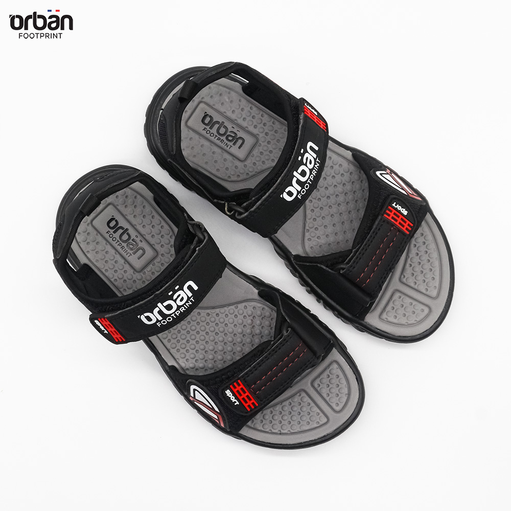 Dép sandal urban cao cấp cho bé SD2105  Đen