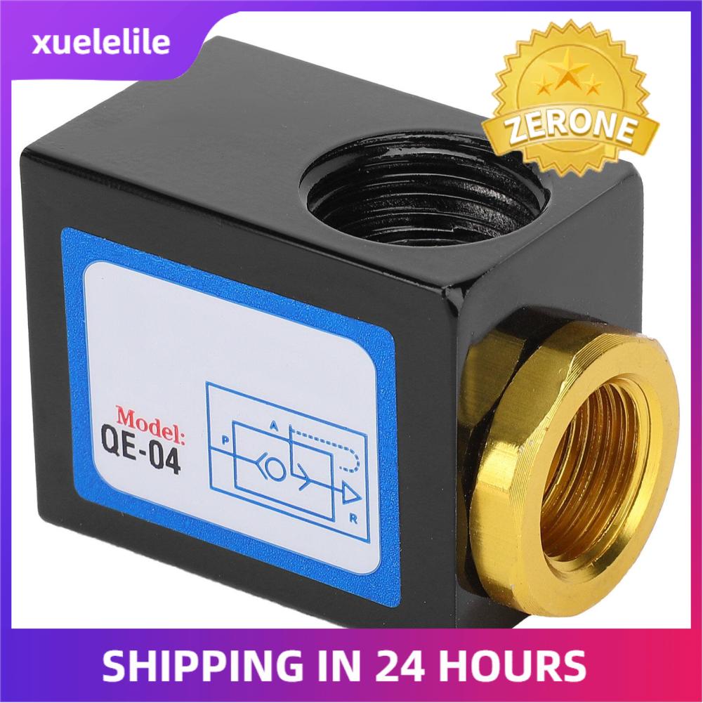 Quick Exhaust Valve G1/2 Pneumatic Control Switch Equipment Alloy Industrial Supplies QE‑04