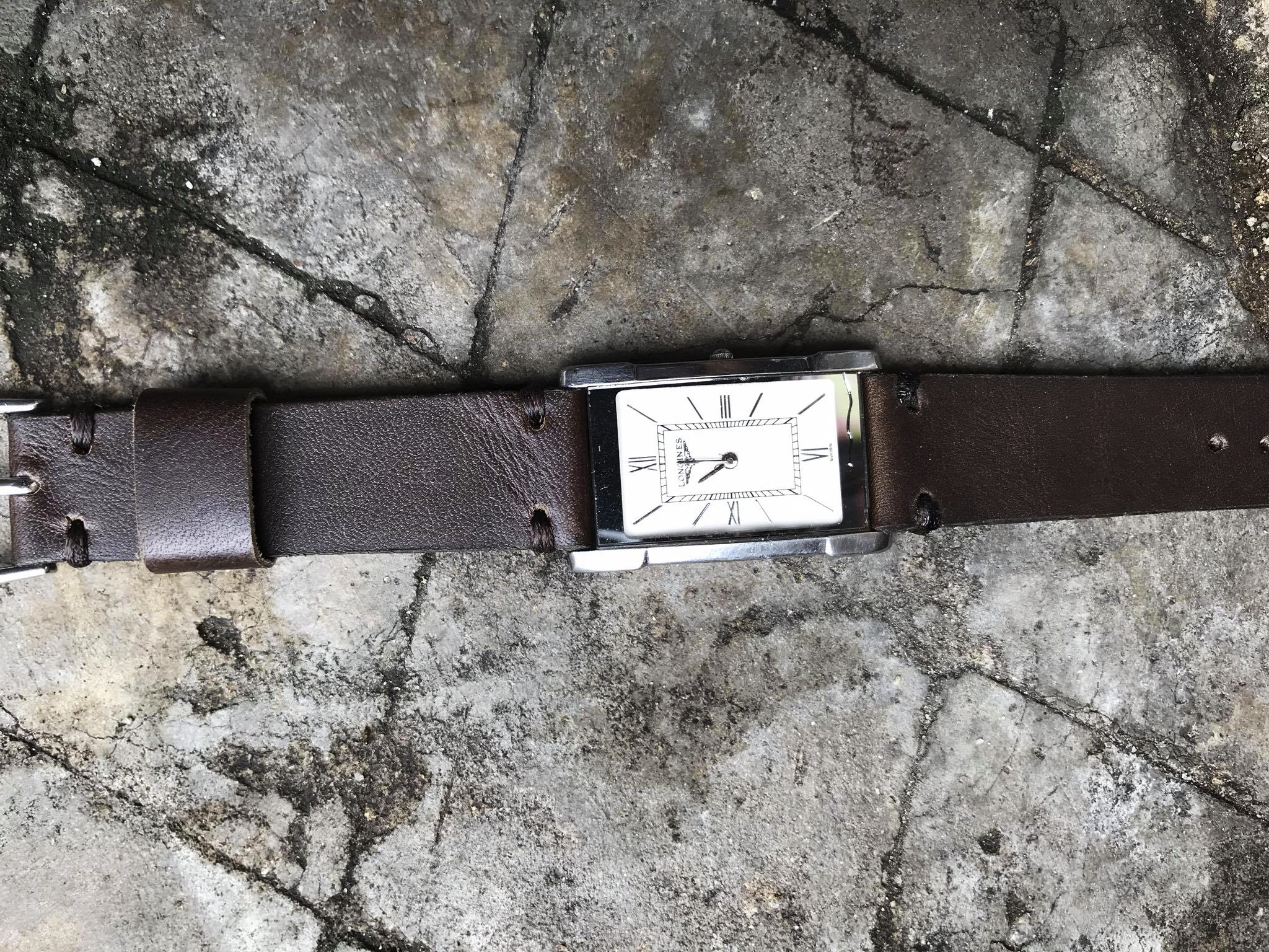 DÂY DA ĐỒNG HỒ MAY THỦ CÔNG