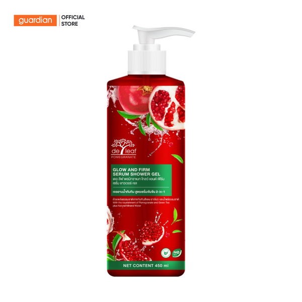 Sữa tắm dưỡng sáng da deleaf 450ml