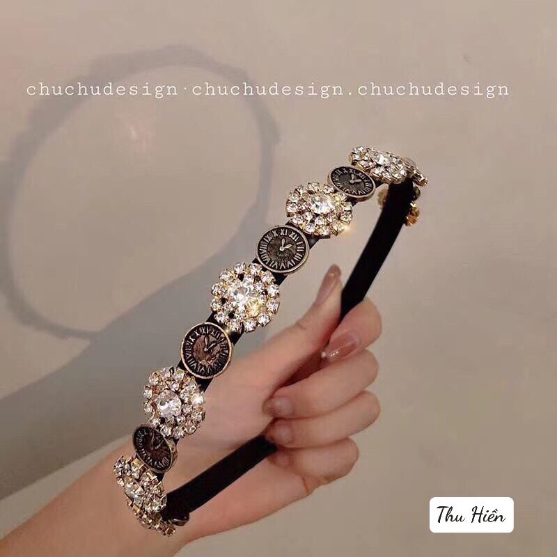 Bờm tóc  Đính Đá sang chảnh ánh kim