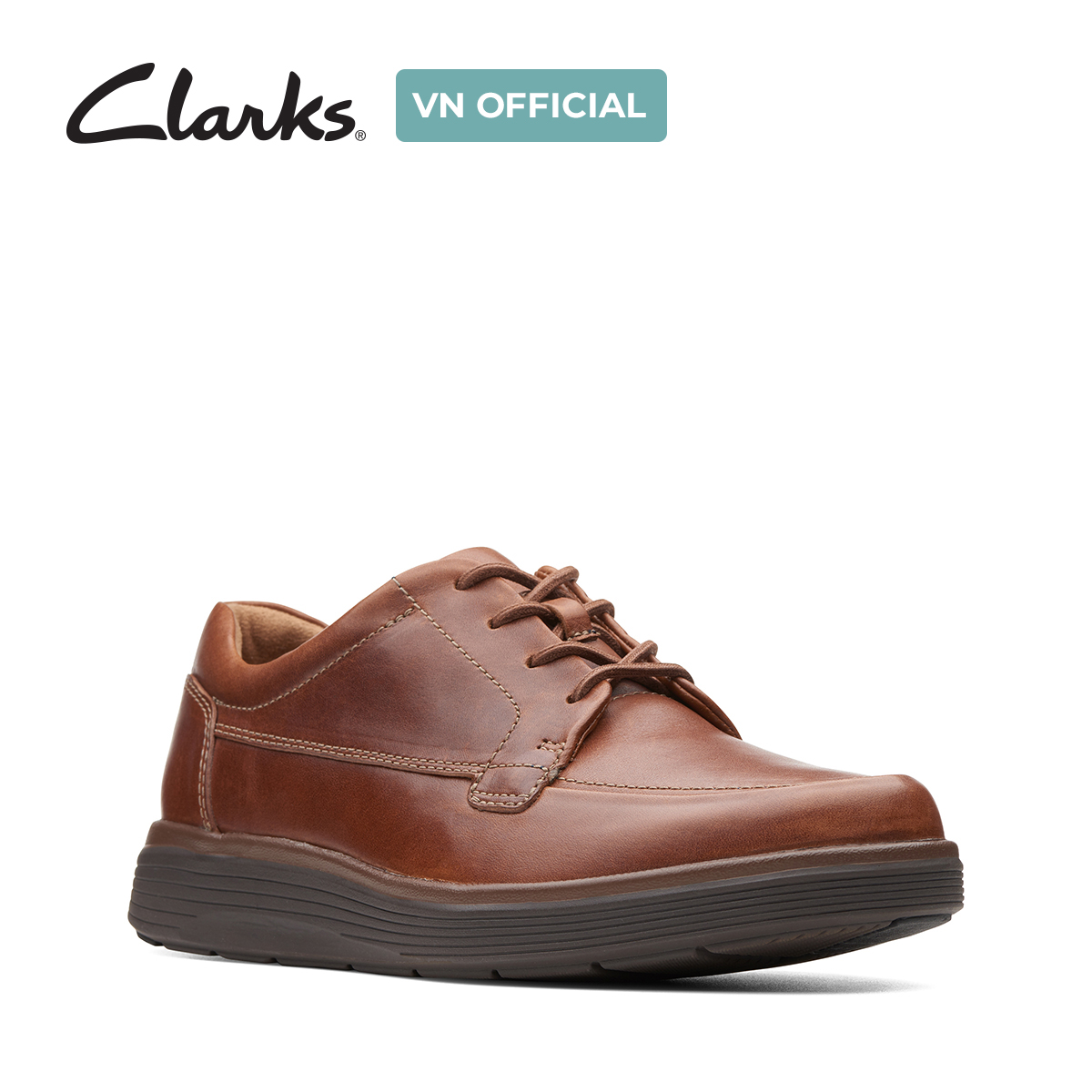 Giày Tây Da Nam Clarks - Un Abode Ease
