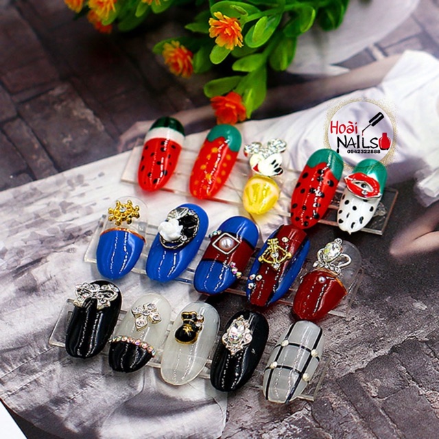Thanh gắn móng mẫu ( gói 10c)