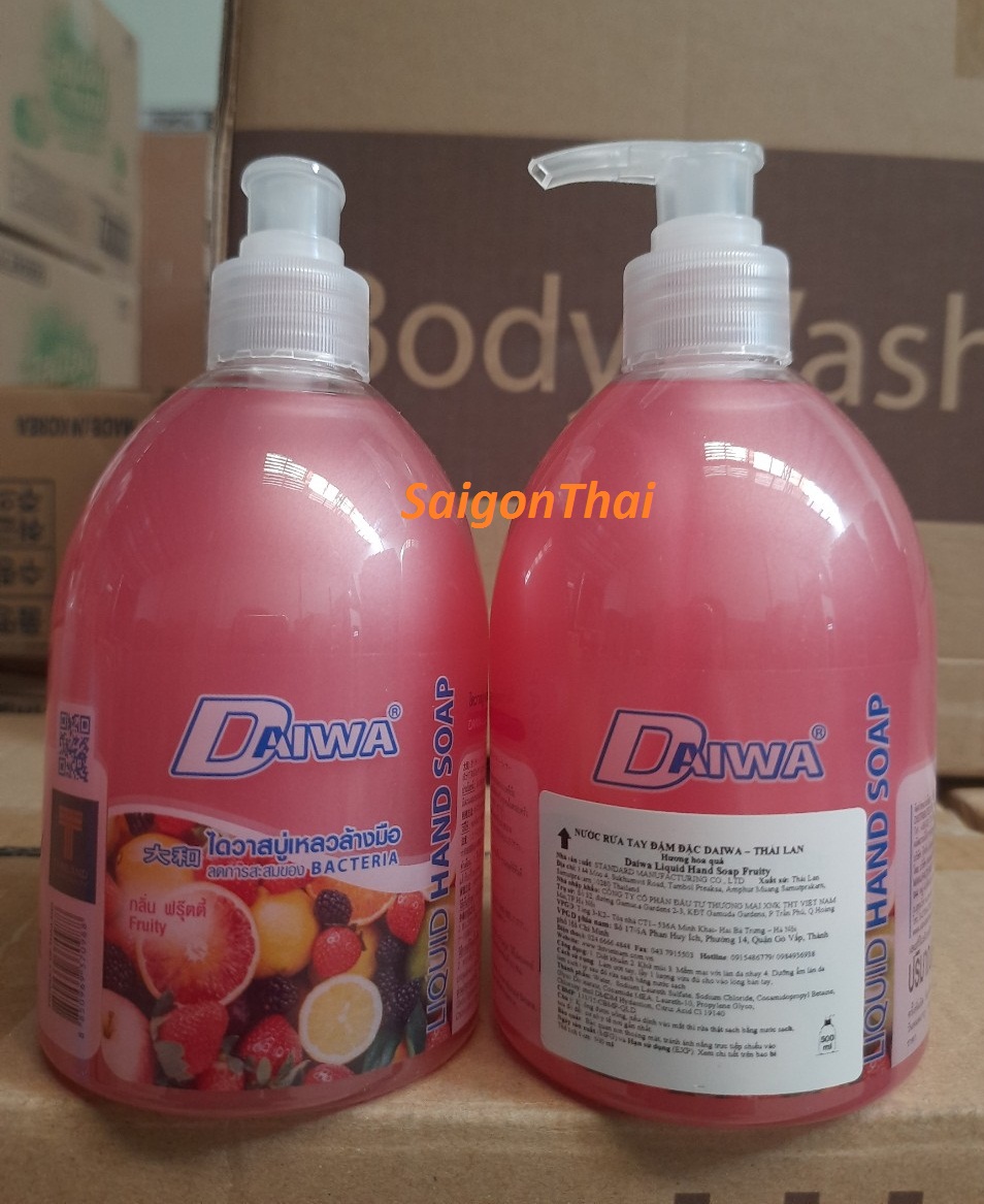[HCM]Nước rửa tay đậm đặc DAIWA chai 500ml (Thái Lan)