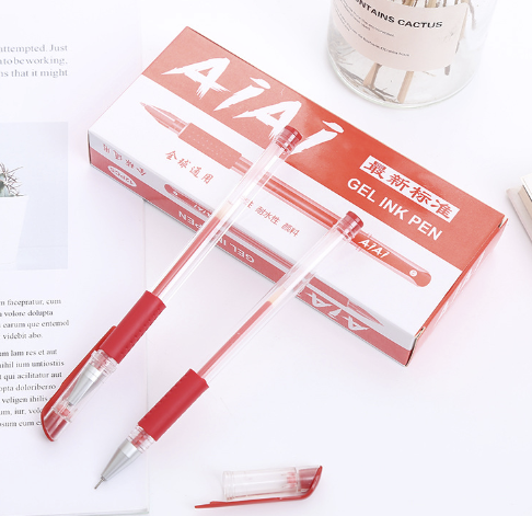 1 Cây Bút Bi Nước Thân Trơn AiAi