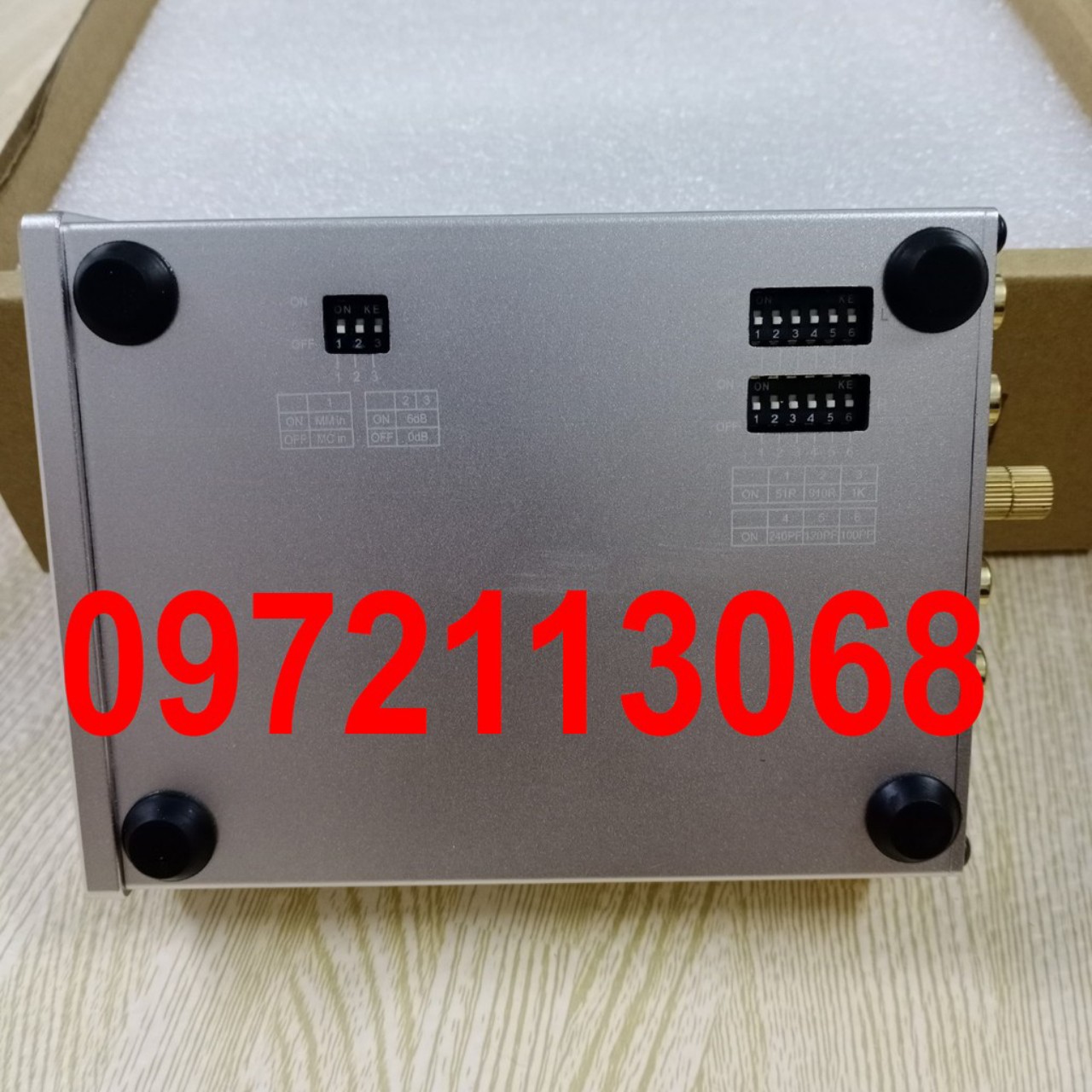 Bộ PHONO-BOX 02 của FXAudio cho máy hát đĩa than